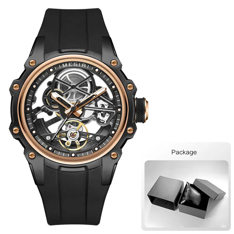 Sport Skeleton Watch - Silicone Automatic