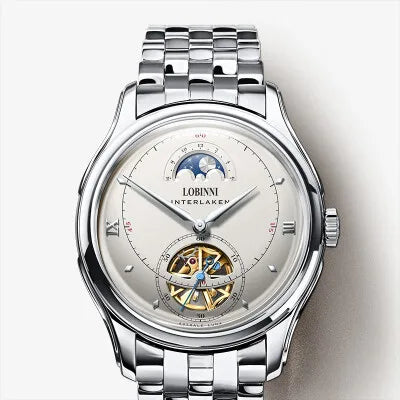 Switzerland Top Luxury Brand LOBINNI Japan MIYOTA Automatic Mechanical Watches Men Sapphire Waterproof Skeleton Clock L13022-2