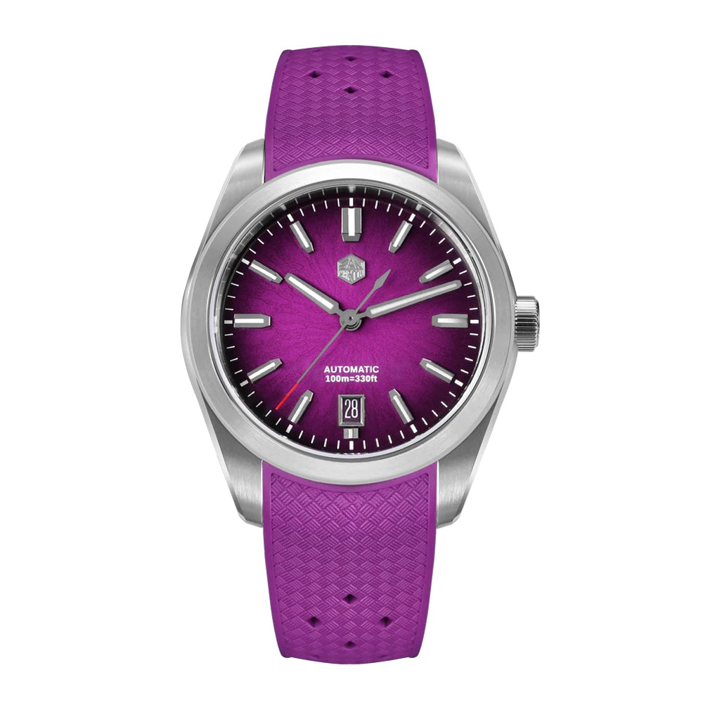 San Martin 39mm SN0144 "JianZhan" Gada Watch Miyota 9015 Original Design Chinese Style Dress Men Automatic Mechanical Watches