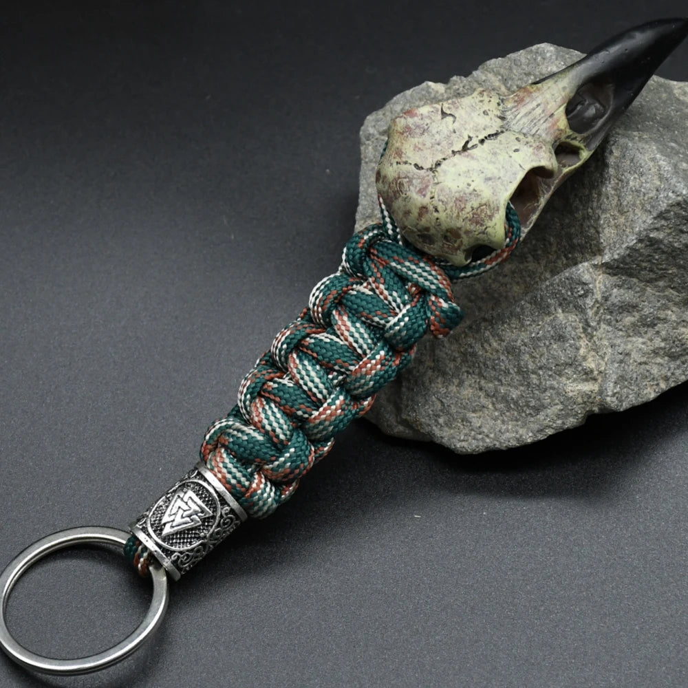 Viking Rune Keychain - Norse Paracord