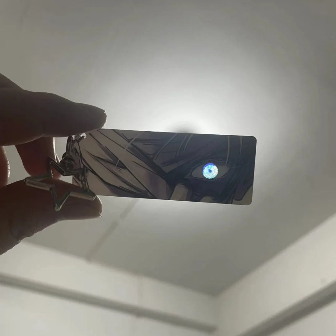 Jujutsu Kaisen New Keychain Acrylic Ryomen Sukuna Shining Eyes Rectangular Double Sided Pattern Backpack Christmas Gift