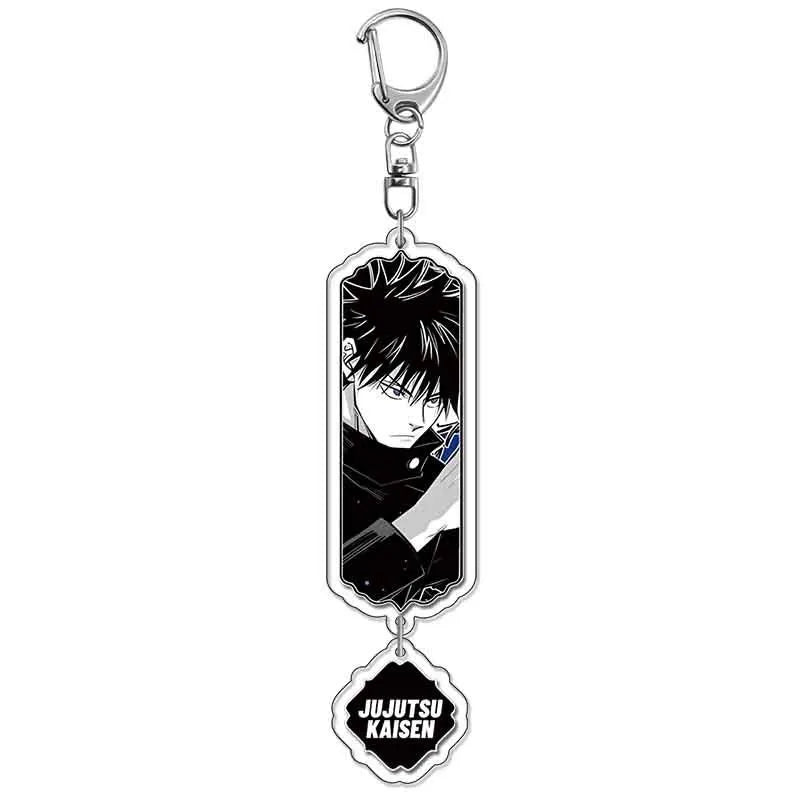 Jujutsu Kaisen Anime Acrylic Keychain Accessory Yuji Itadori Satoru Gojo Suguru Geto Keyring Pendant Merchandise Souvenir Gift