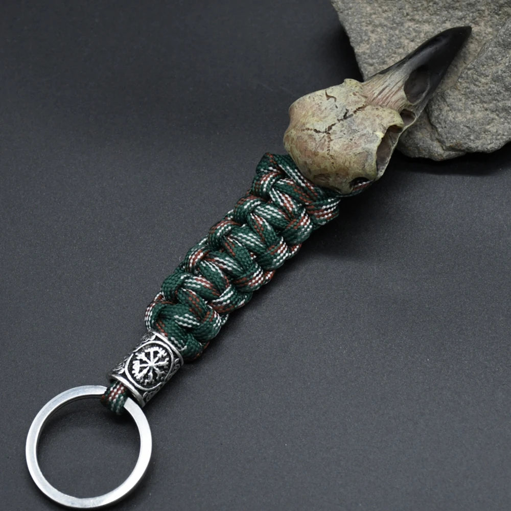 Viking Rune Keychain - Norse Paracord