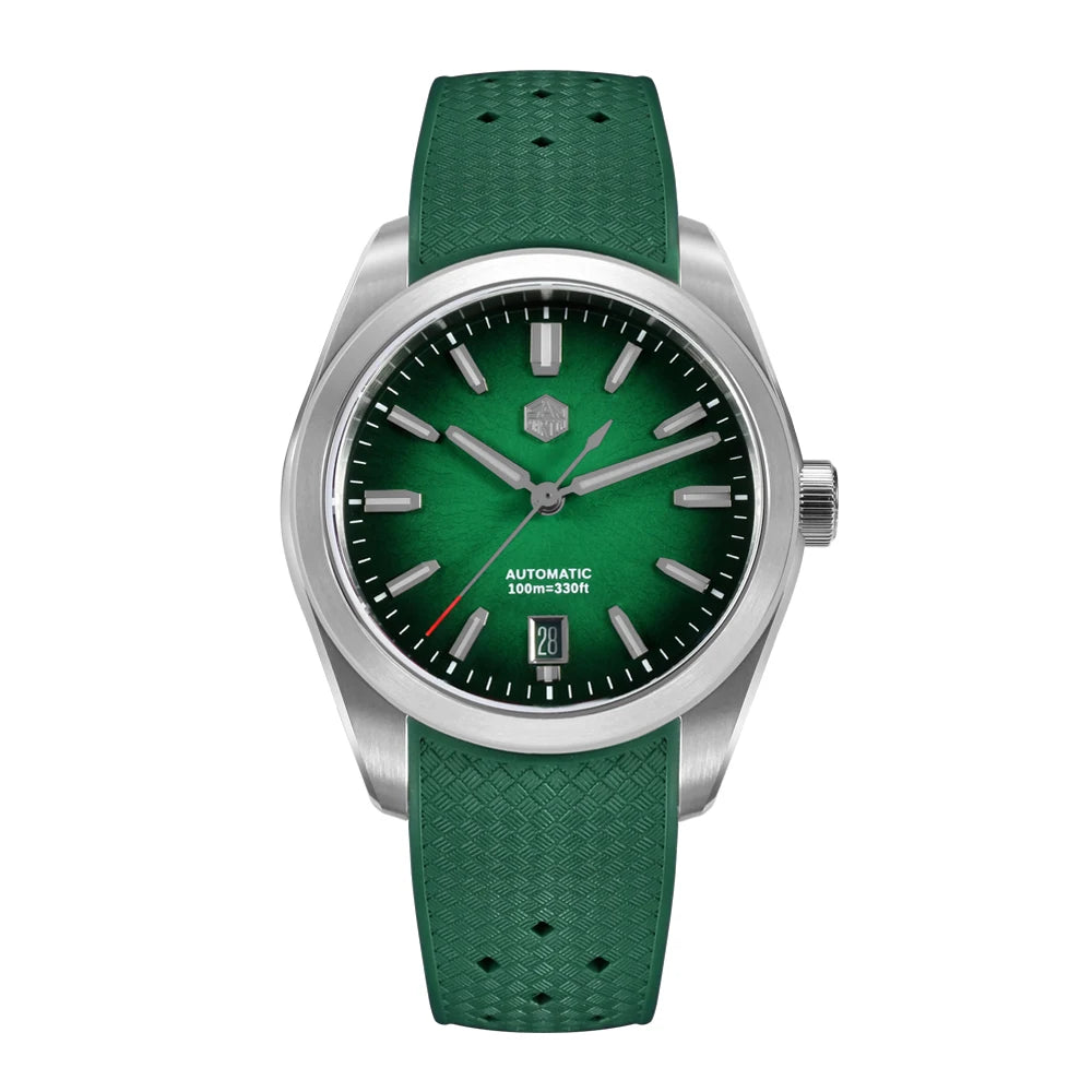 San Martin 39mm SN0144 "JianZhan" Gada Watch Miyota 9015 Original Design Chinese Style Dress Men Automatic Mechanical Watches