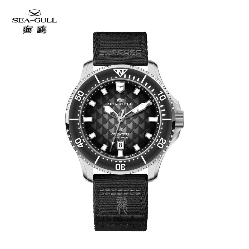 Seagull King of the Dragon Men's Watches Automatic Mechanical Watch Sports Diver 300M Waterproof Wristwatch Luxury 2024 New 1216