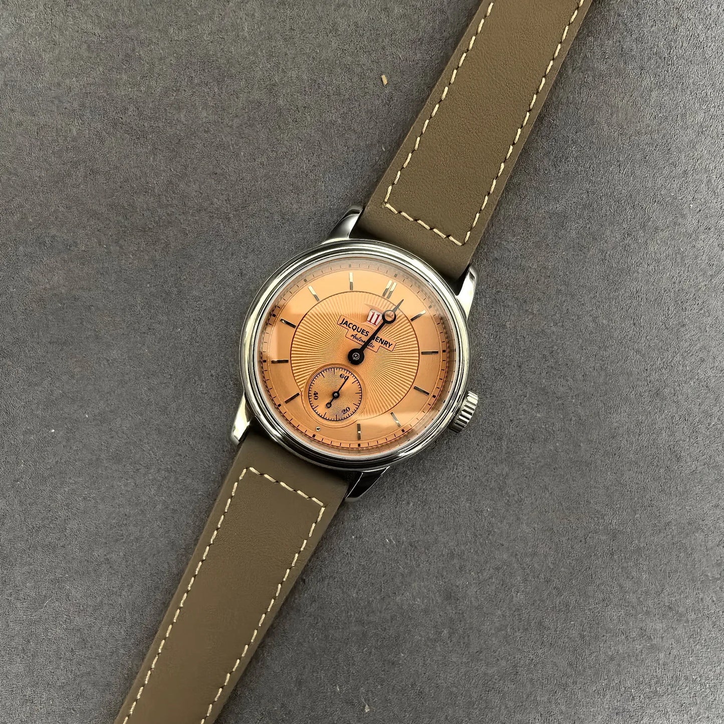 Jump Hour Watch - Sapphire 38mm Automatic