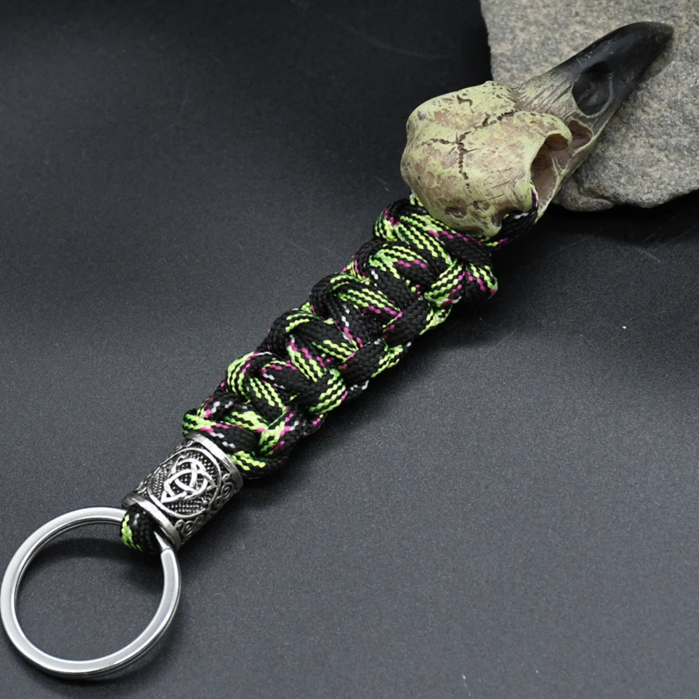 Viking Rune Keychain - Norse Paracord