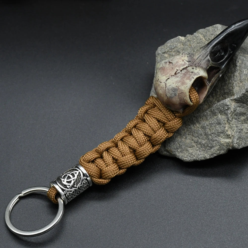 Viking Rune Keychain - Norse Paracord