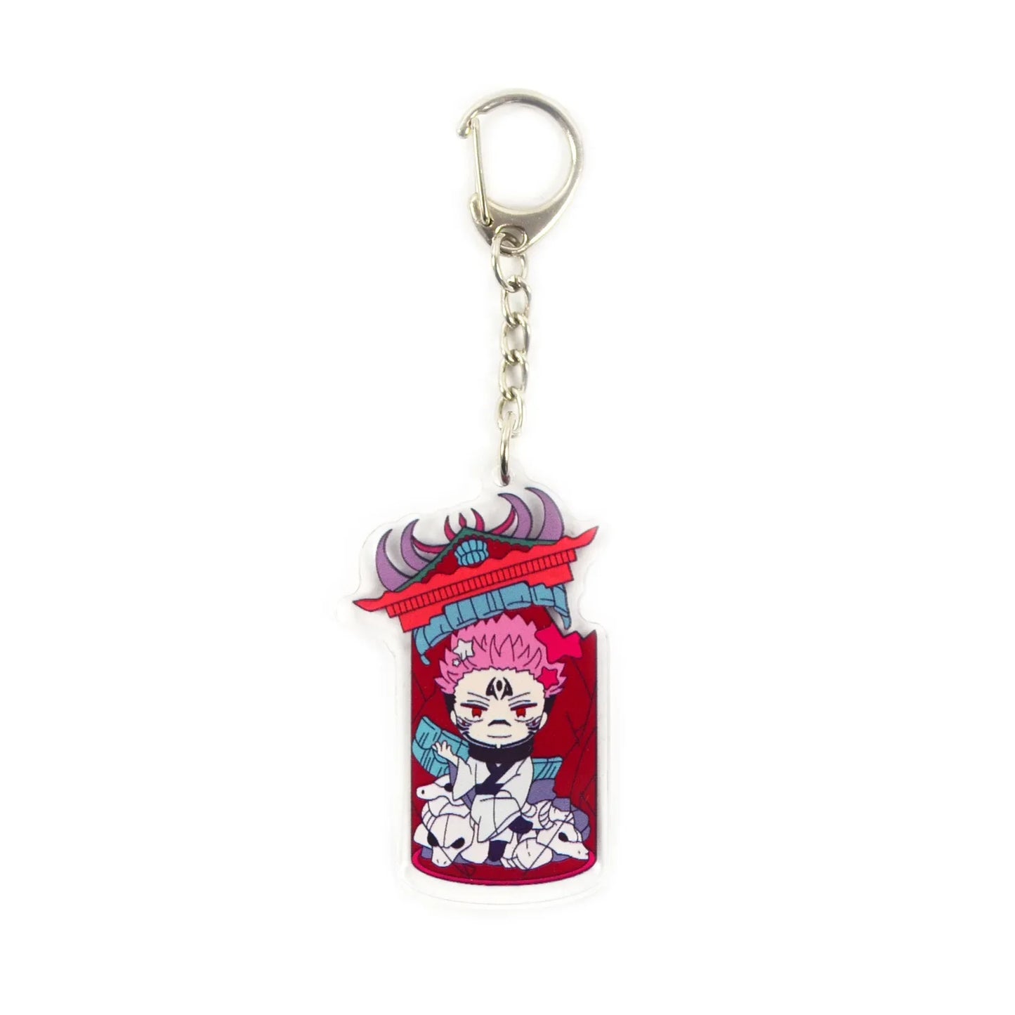 Anime Jujutsu Kaisen Acrylic Model Key Chain Gojo Satoru Zenin Maki Yuji Itadori accessory Ornament Backpack pendant Toy Gift