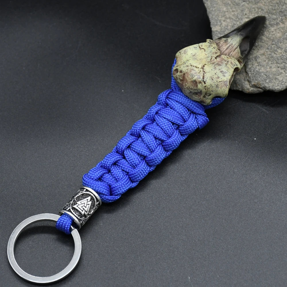 Viking Rune Keychain - Norse Paracord