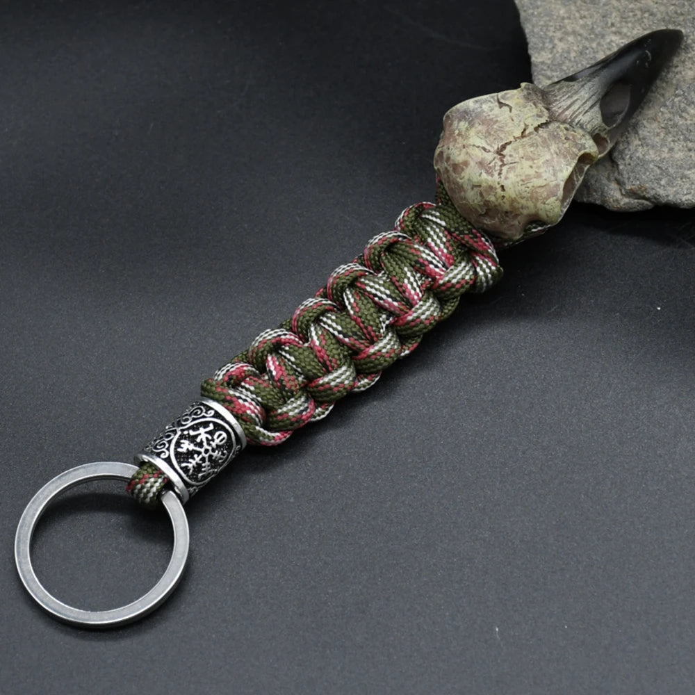 Viking Rune Keychain - Norse Paracord