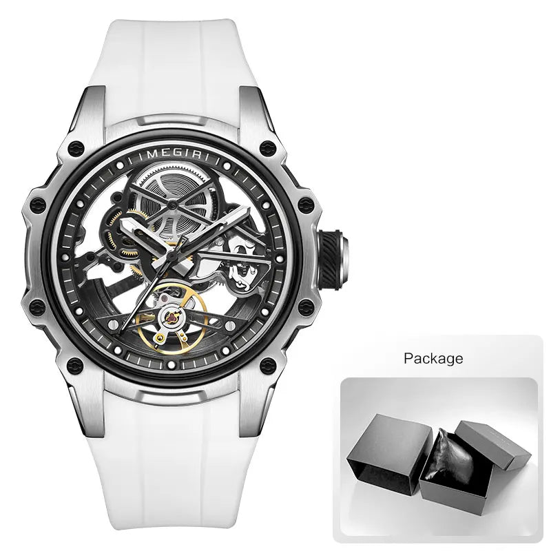 Sport Skeleton Watch - Silicone Automatic