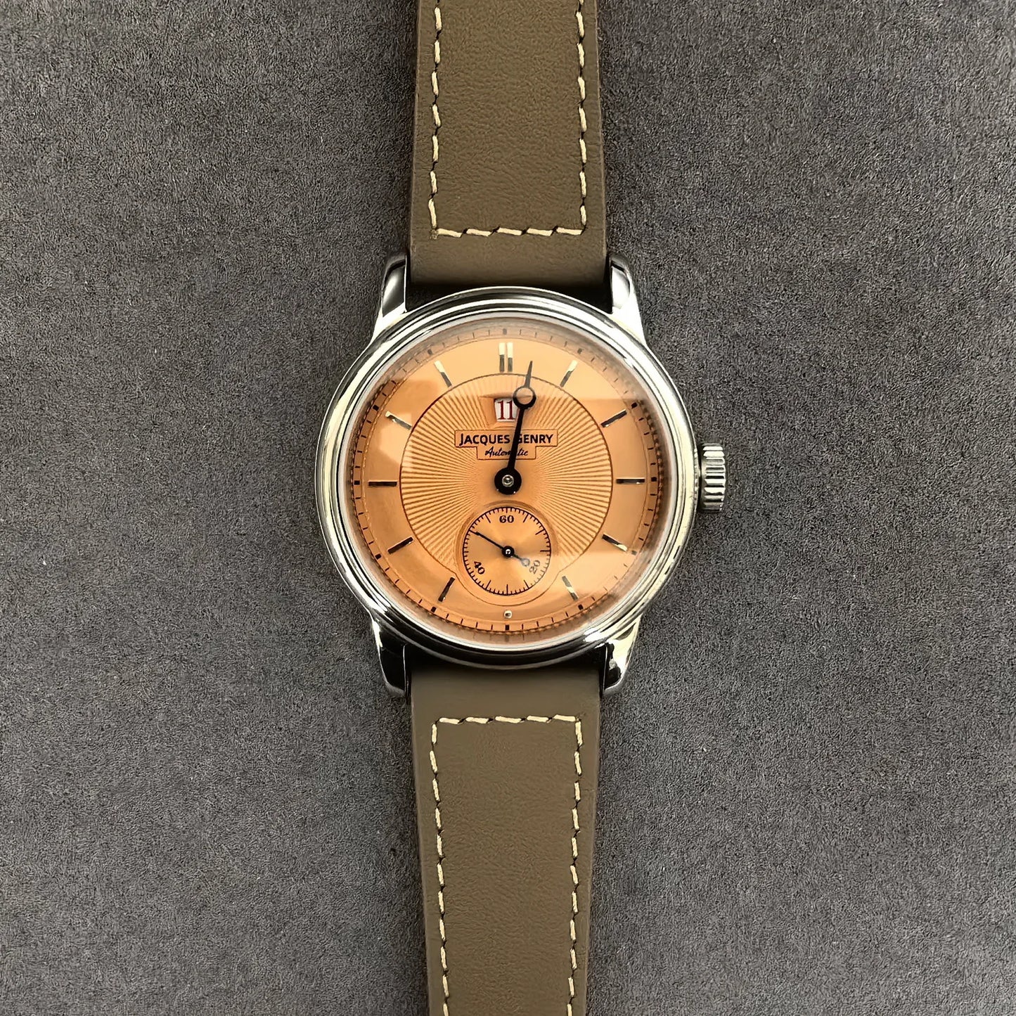 Jump Hour Watch - Sapphire 38mm Automatic