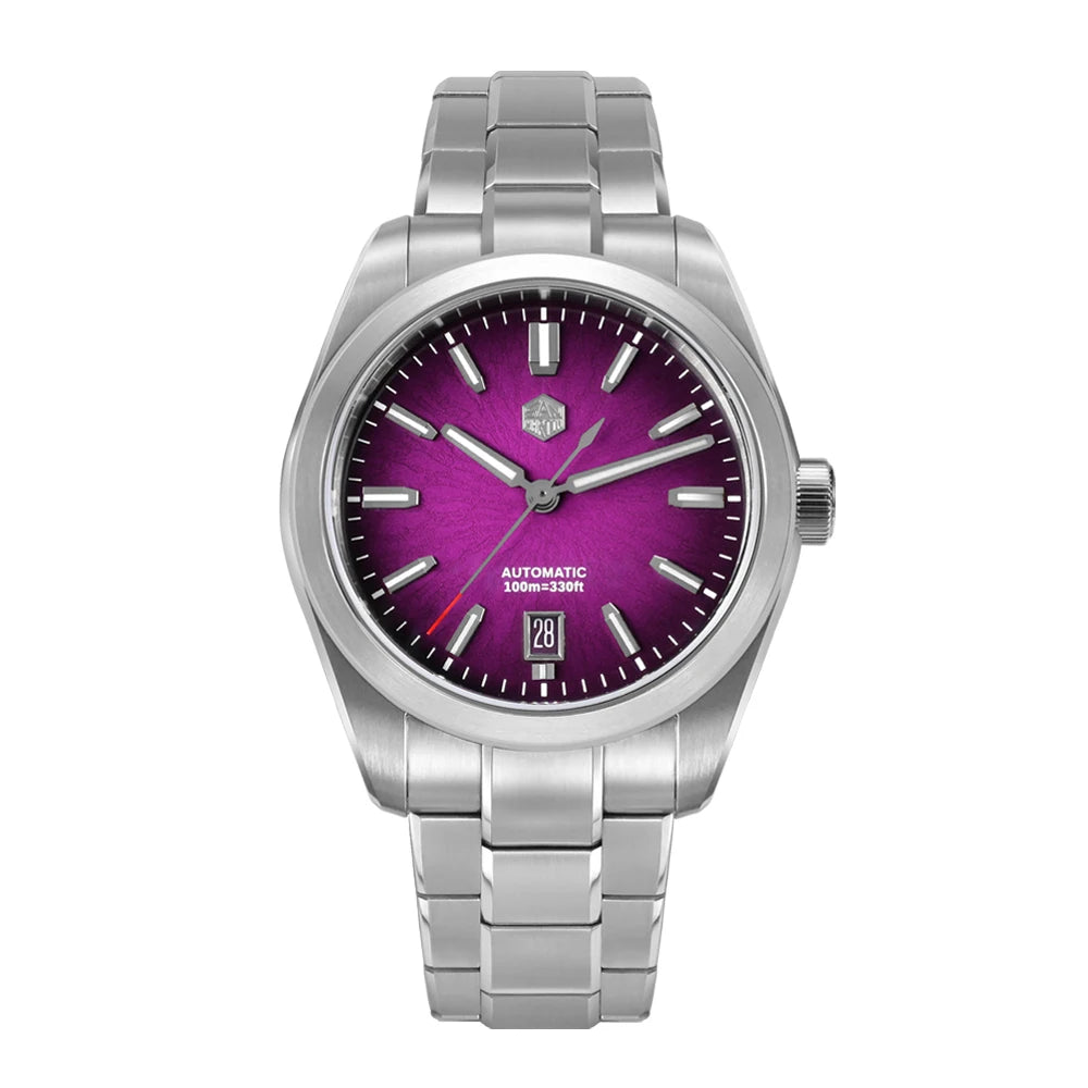 San Martin 39mm SN0144 "JianZhan" Gada Watch Miyota 9015 Original Design Chinese Style Dress Men Automatic Mechanical Watches