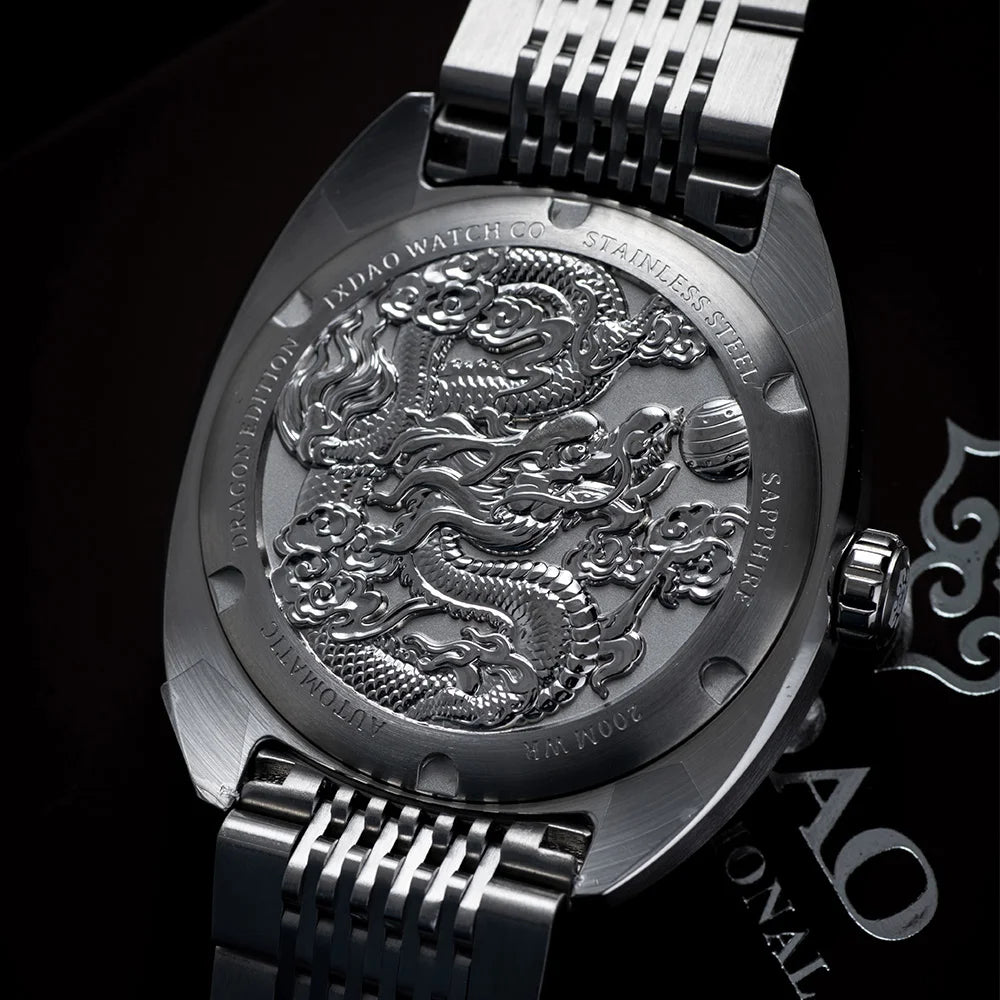 IXDAO IPOSE 2025 New NH35 Diving Men's Automatic Mechanical Watch Sapphire Stainless Steel 20Bar Luminous BWG-9 Reloj Hombre