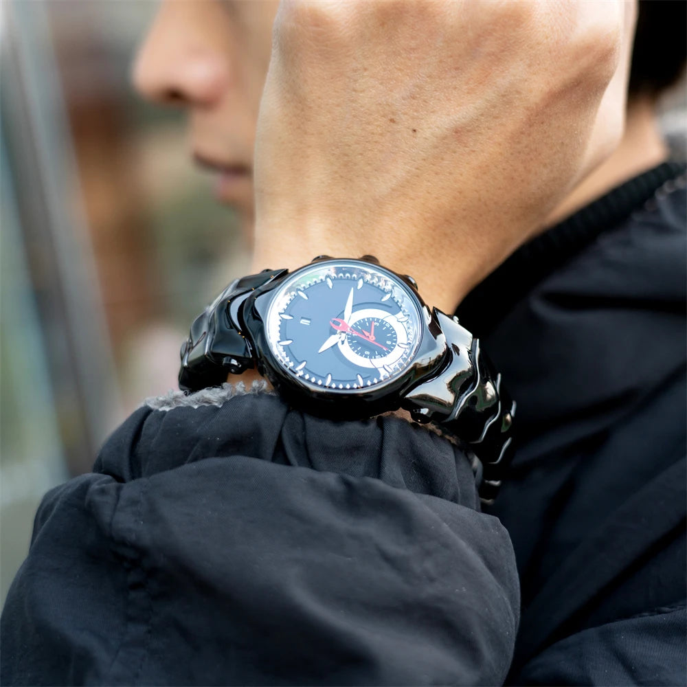 2025 New Alien Watch Judge Vintage Men's Fashion Trendy Premium ins Niche Design Y2K