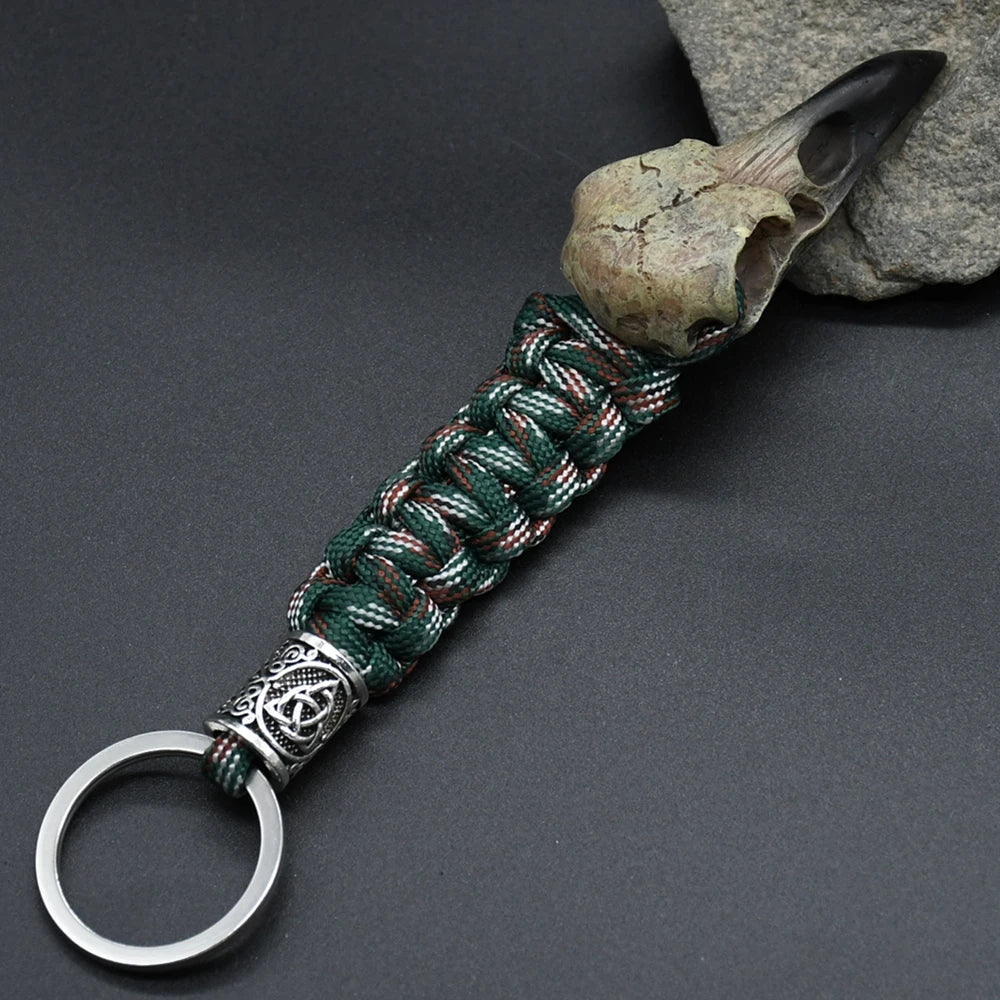 Viking Rune Keychain - Norse Paracord