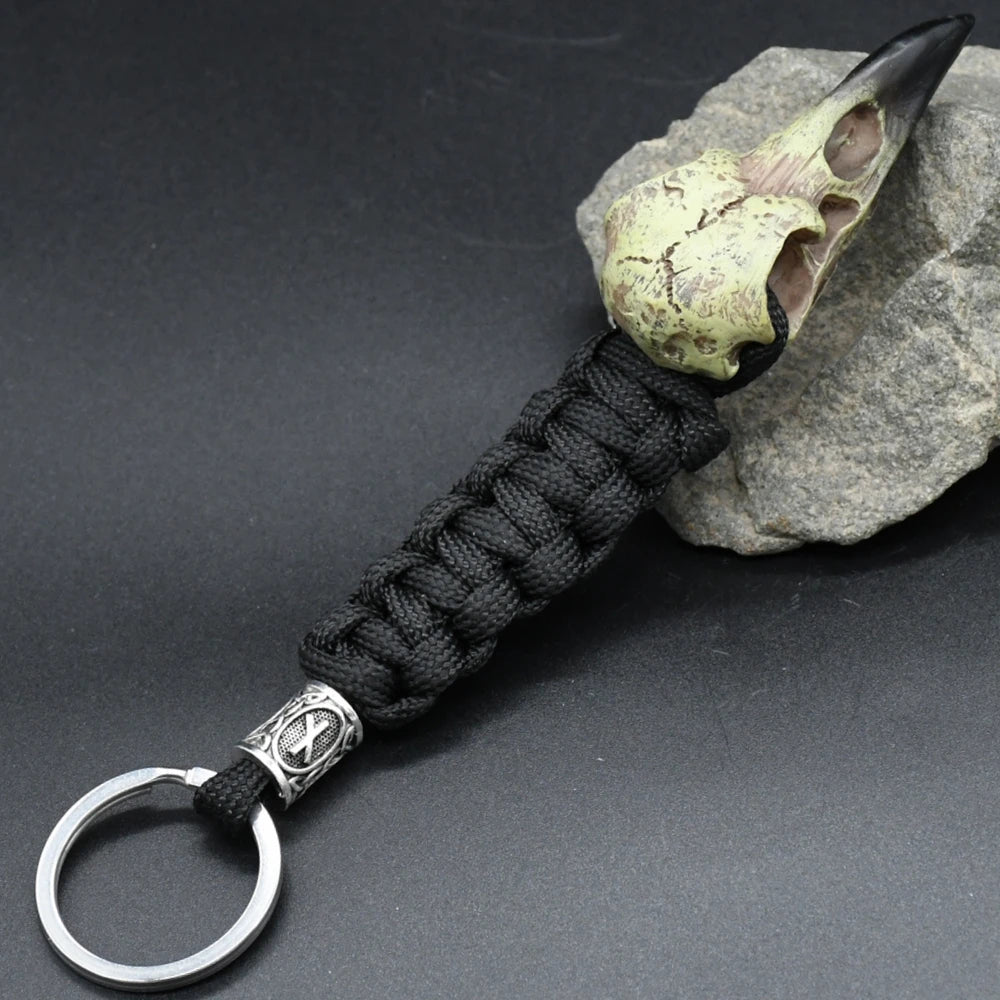 Viking Rune Keychain - Norse Paracord