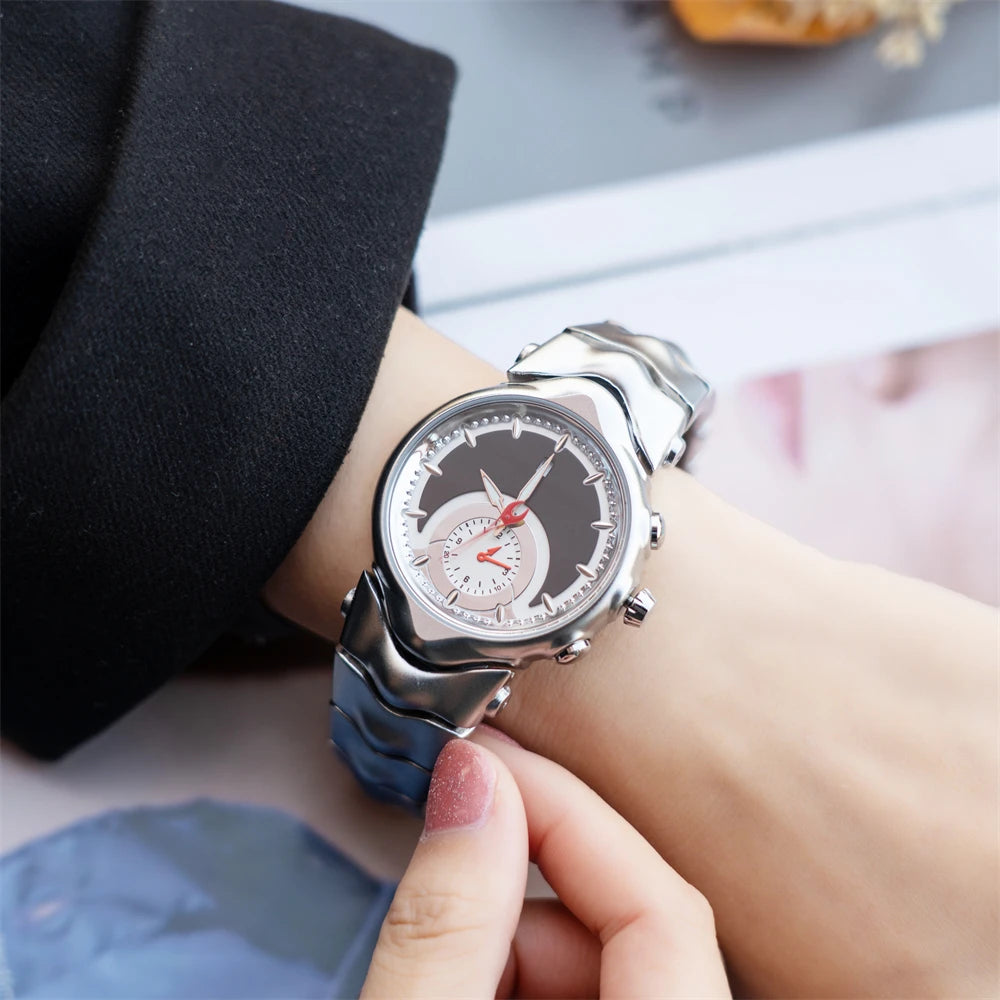 2025 New Alien Watch Judge Vintage Men's Fashion Trendy Premium ins Niche Design Y2K