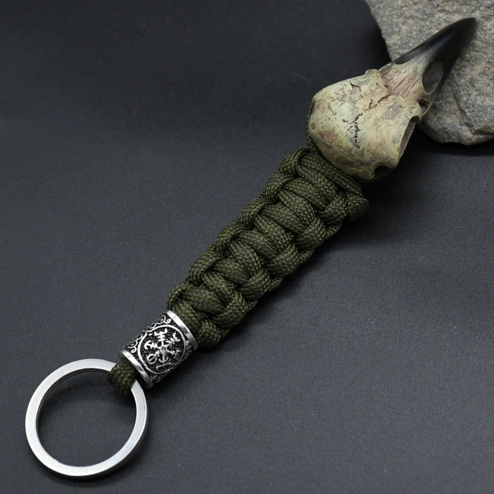 Viking Rune Keychain - Norse Paracord