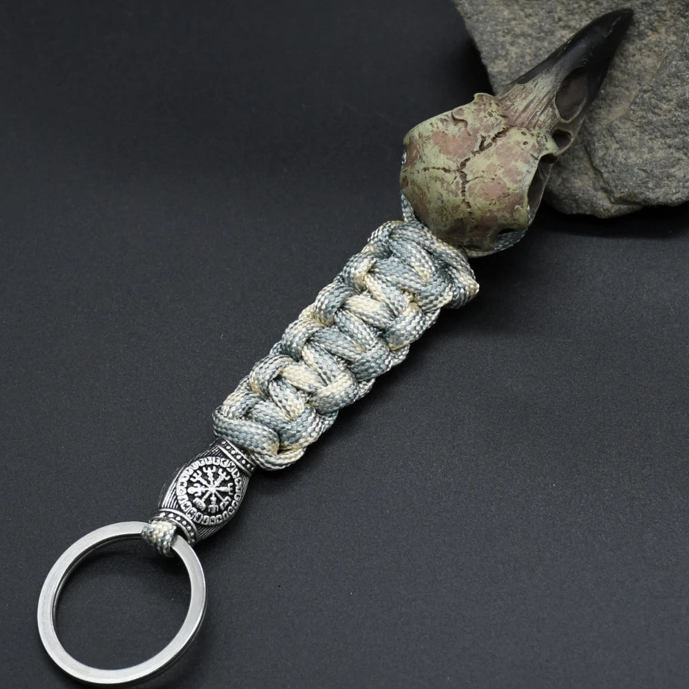 Viking Rune Keychain - Norse Paracord