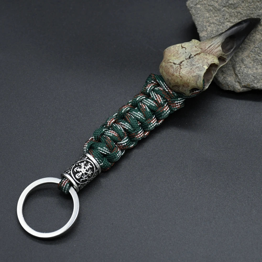 Viking Rune Keychain - Norse Paracord
