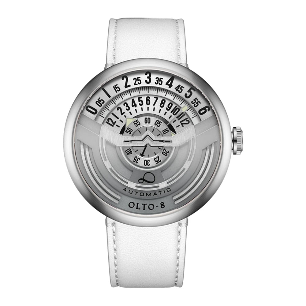 OLTO-8 Automatic Watch Men Limited Edition Mechanical Wristwatches Sports Watch Luxury 46mm Stainless Steel Luminous Clocks 2023