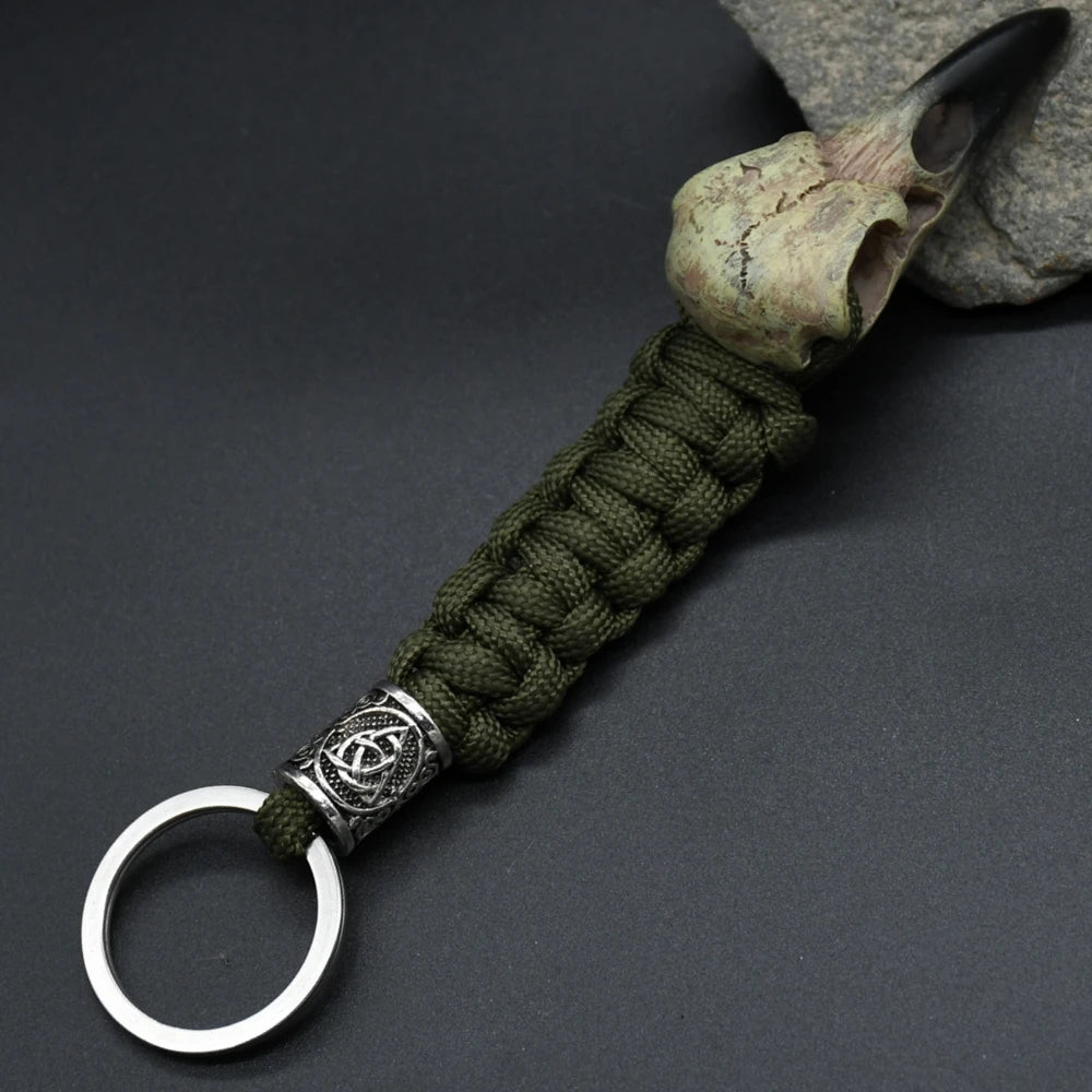 Viking Rune Keychain - Norse Paracord