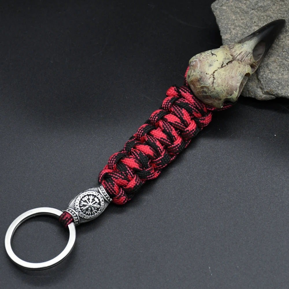 Viking Rune Keychain - Norse Paracord