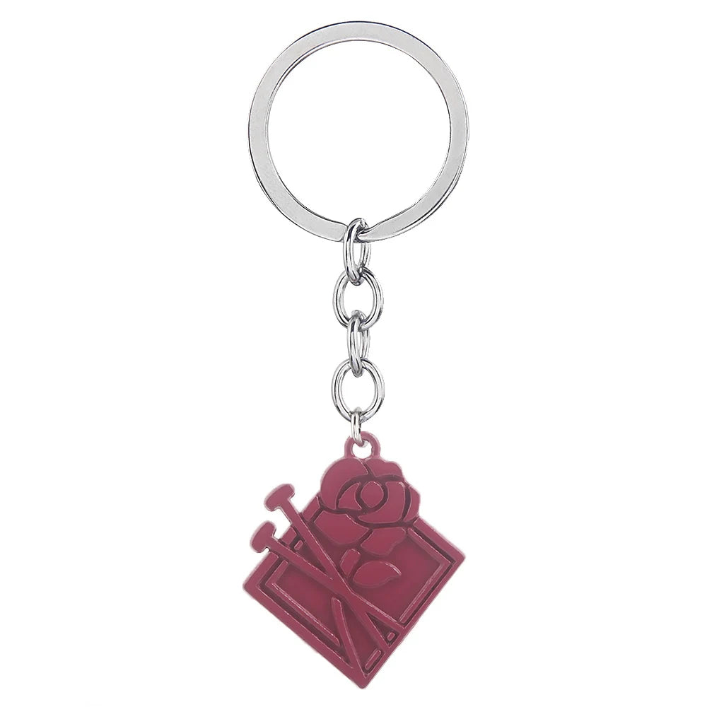 Anime Jujutsu Kaisen Keychain Kugisaki Nobara Itadori Yuji Weapon Sukuna Finger Pendant Key Chain for Women Men Keyring Jewelry