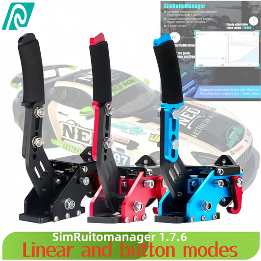 Usb Simracing Hand Brake Pc Mechanical Drift Handbrake for Game Steering Wheel Sim Racing Handbrake Cockpit Usb El Brakes Lever