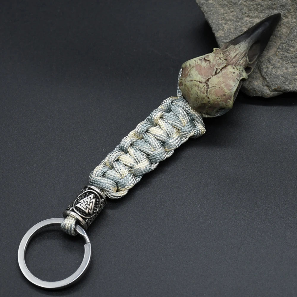 Viking Rune Keychain - Norse Paracord